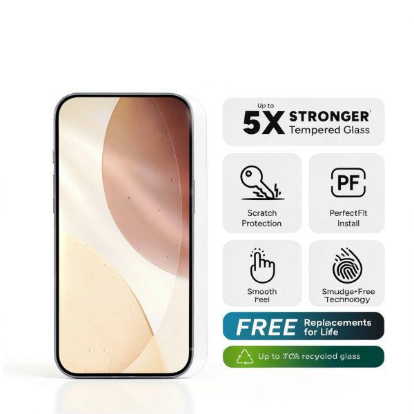 Glass Elite Screen Protector 5X Stronger Tempered Glass-1