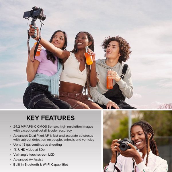 Canon EOS R50 Mirrorless Camera 24MP 4K Video Vlogging-14