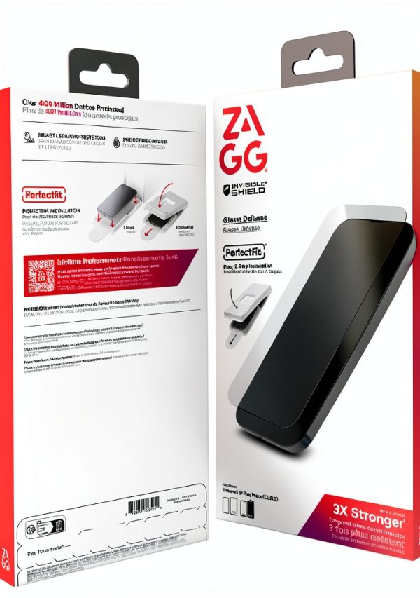 ZAGG Glass+ Defense Screen Protector 3X Stronger Tempered-7