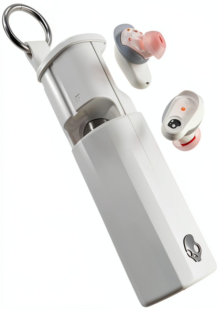 Skullcandy Method 360 ANC Earbuds in use with clip design