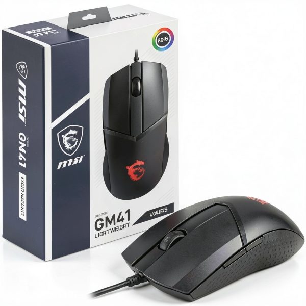 MSI CLUTCH GM41 Lightweight V2 Gaming Mouse NVIDIA Reflex-0