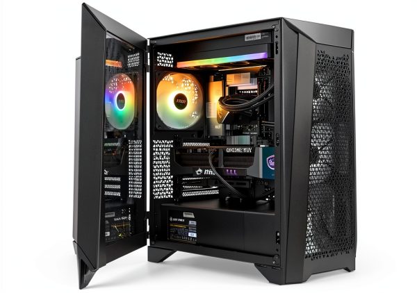 MSI Gaming Desktop AMD R9 9900X3D RTX 5070Ti 32GB-3