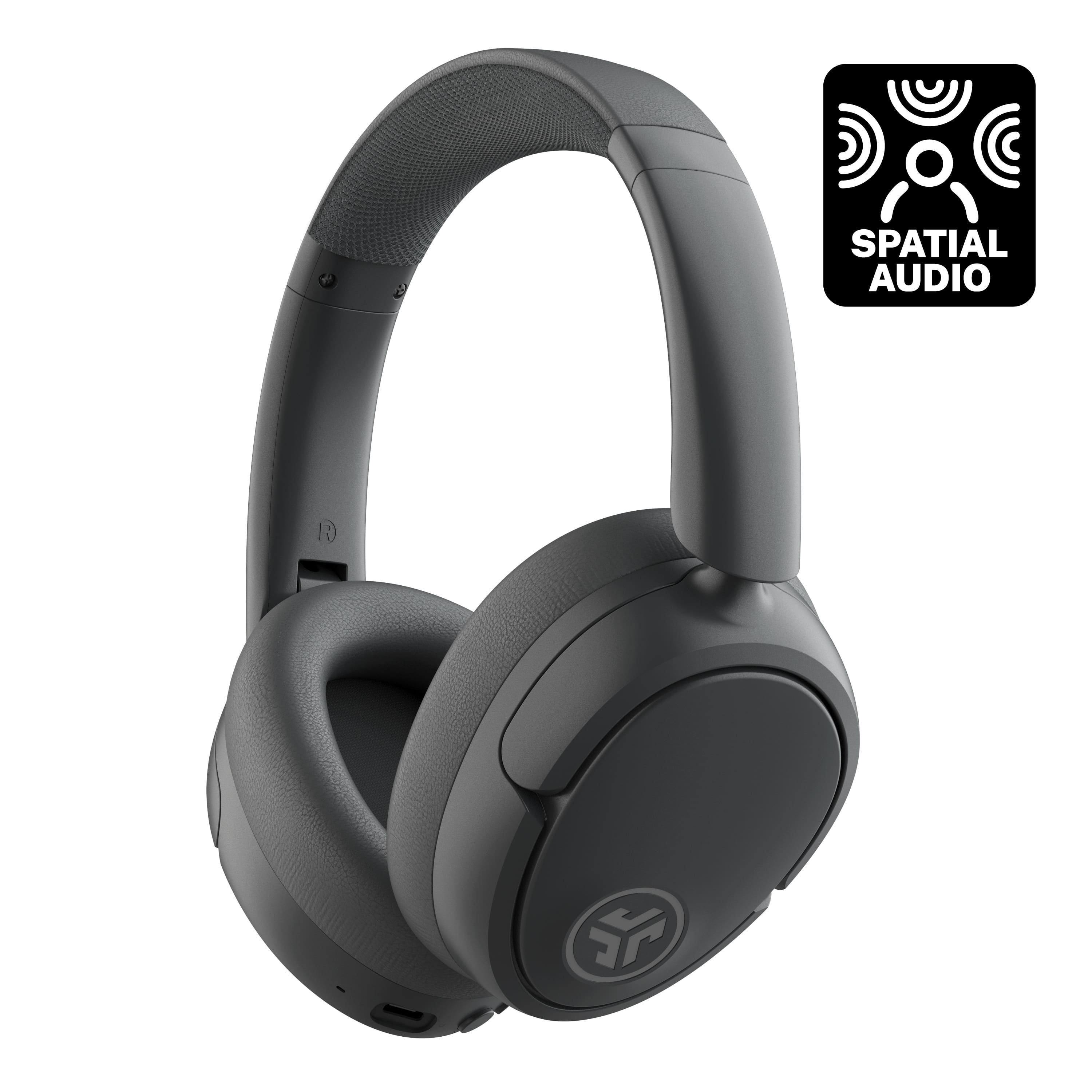 JLab JBuds Lux ANC headphones in use with smartphone