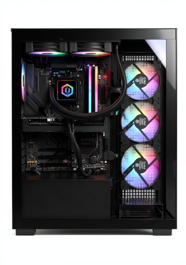 CyberPowerPC Gaming Desktop AMD Ryzen 7 32GB DDR5 SSD-5