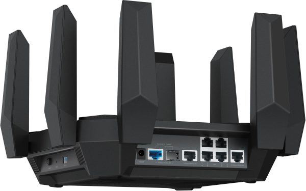 TP-Link Archer AXE300 Wi-Fi 6E Router Quad-Band 10G Ports-4