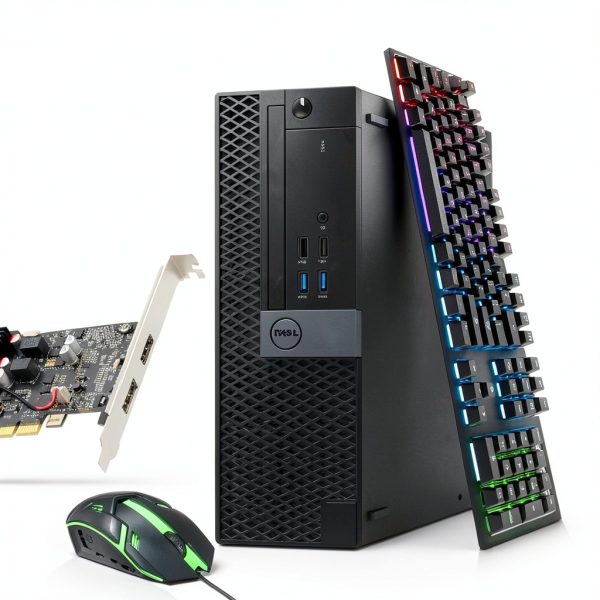 Dell OptiPlex Gaming Desktop Intel i5 6th Gen NVIDIA GT 1030-0