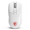 MSI VERSA 300 Wireless Gaming Mouse White 60g 50H Battery-1