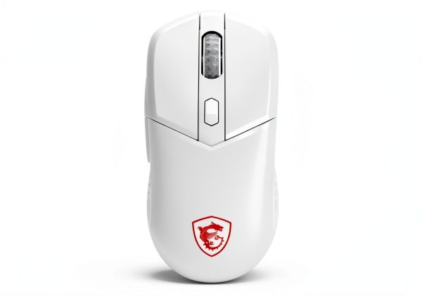 MSI VERSA 300 Wireless Gaming Mouse White 60g 50H Battery-1