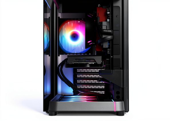 CyberPowerPC Gaming Desktop AMD Ryzen 5 5500 Radeon RX 6500-3