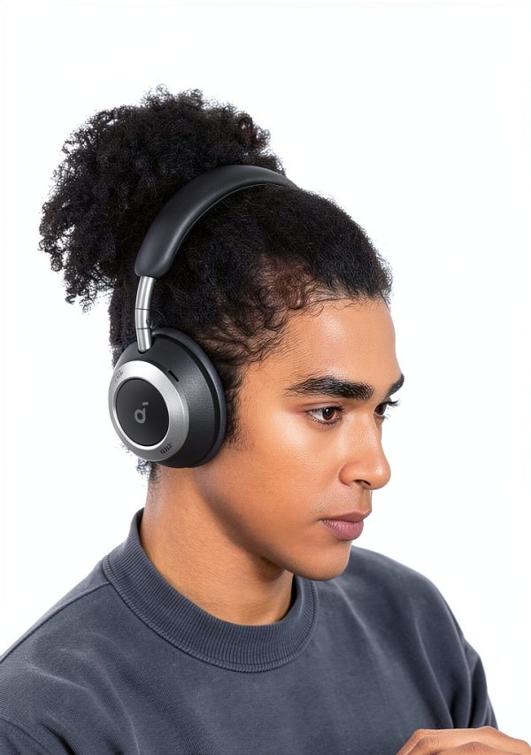 Soundcore Space One Pro Noise Cancelling Headphones Black-9