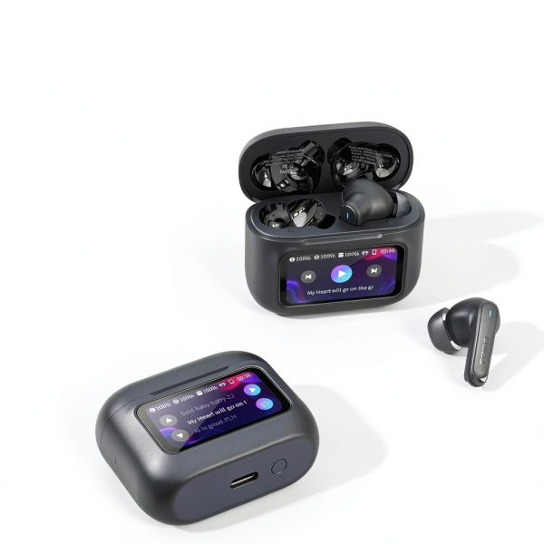 TOZO Noise Cancelling Earbuds Smart Touchscreen 38H Playtime-4