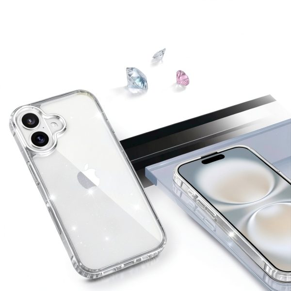 Entronix iPhone 17 Glitter Case Screen Protector Bundle-3