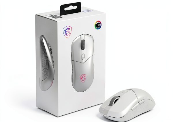 MSI VERSA 300 Wireless Gaming Mouse White 60g 50H-6