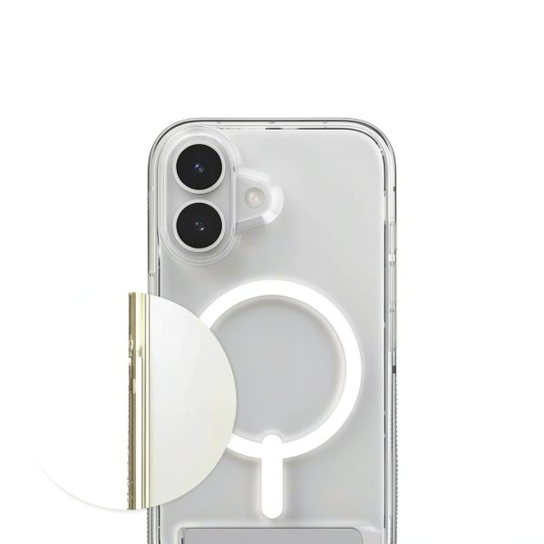 Crystal Palace Clear iPhone Case Drop Protection Kickstand-3