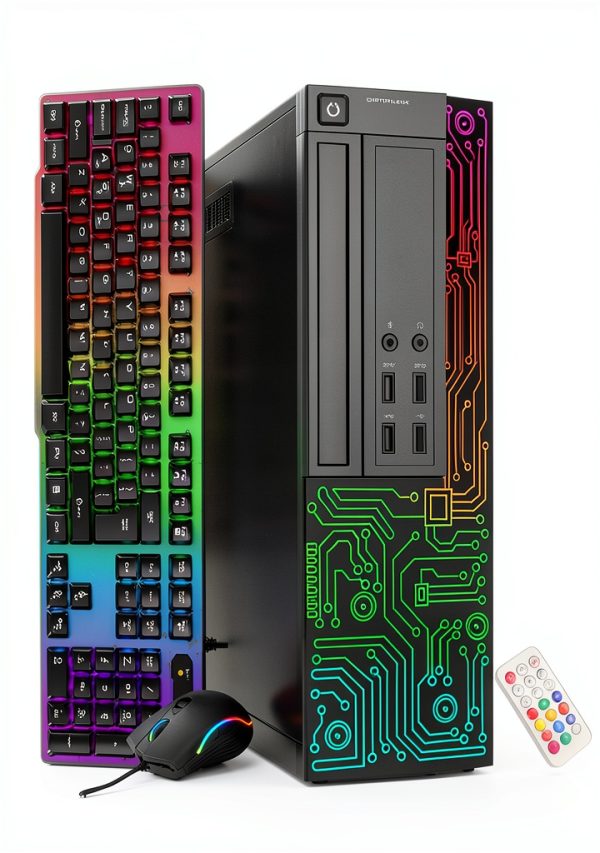Dell Refurbished RGB Gaming PC Intel i5 GT 1030 16GB RAM-1