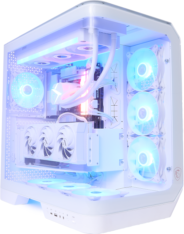MSI Vision ZS Gaming Desktop RTX 5080 Ryzen 9 9950X3D-1