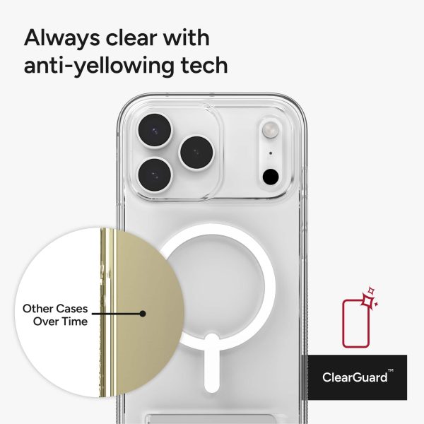 Crystal Palace Clear iPhone Case Drop Protection Kickstand-3