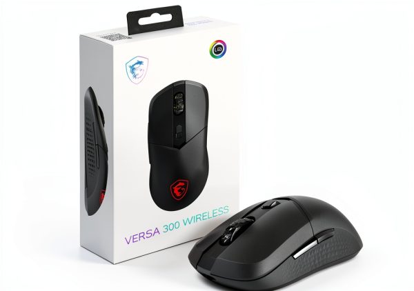 MSI VERSA 300 Wireless Bluetooth Gaming Mouse Black-9