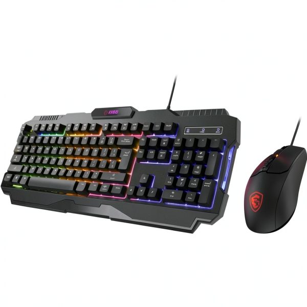MSI FORGE GK100 Gaming Keyboard Mouse USB Optical 6400 dpi-7