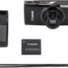 Canon PowerShot ELPH 360 HS Digital Camera Black 20MP Full-5