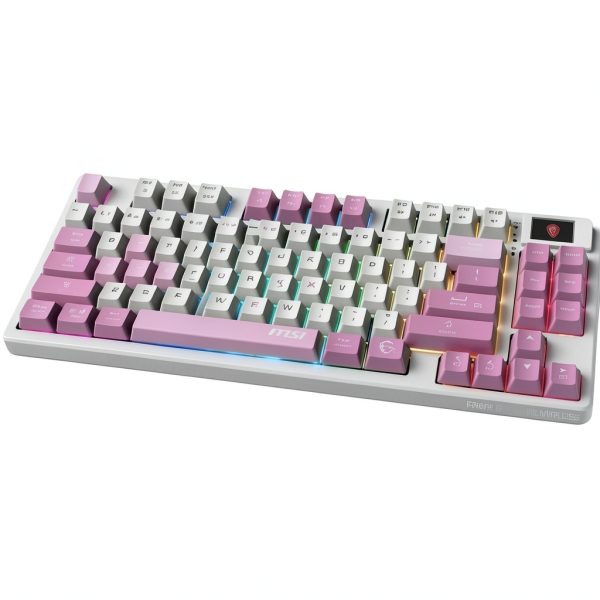 MSI FORGE GK600 Gaming Keyboard Tenkeyless Hot Swap PBT-8