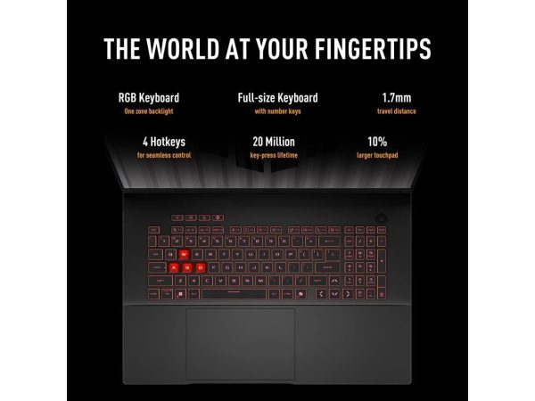ASUS TUF Gaming Laptop RTX 5070 Ryzen 7 18 Inch Display-10