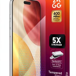 Glass Elite Screen Protector 5X Stronger Tempered Glass-0