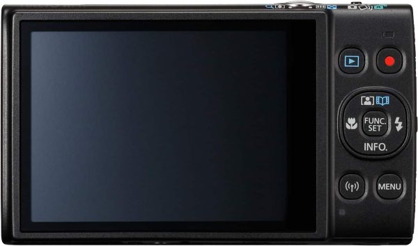 Canon PowerShot ELPH 360 HS Digital Camera Black 20MP Full-2