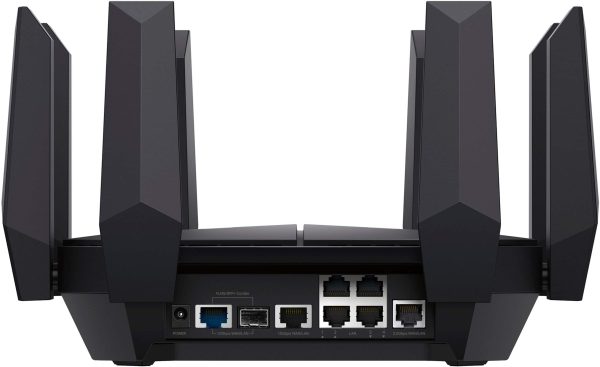 TP-Link Archer AXE300 Wi-Fi 6E Router Quad-Band 10G Ports-1