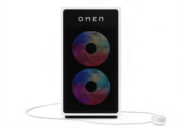HP OMEN 35L Gaming Desktop AMD Ryzen 5 16GB DDR5 RTX 5060-11