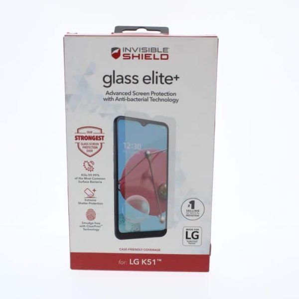 ZAGG LG K51 Screen Protector Glass Elite+ Clear Impact-0