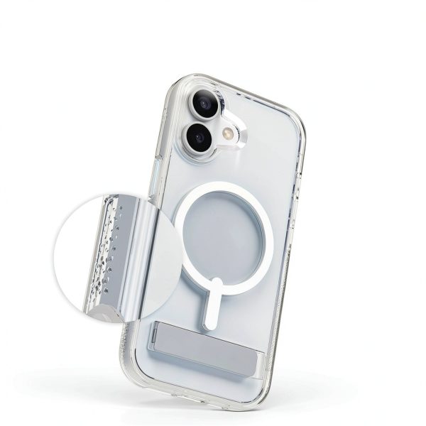 Crystal Palace Clear iPhone Case Drop Protection Kickstand-7