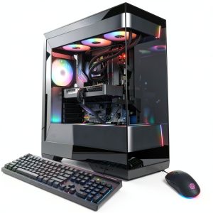 CyberPowerPC Gaming Desktop AMD Ryzen 7 7800X3D Radeon RX-0