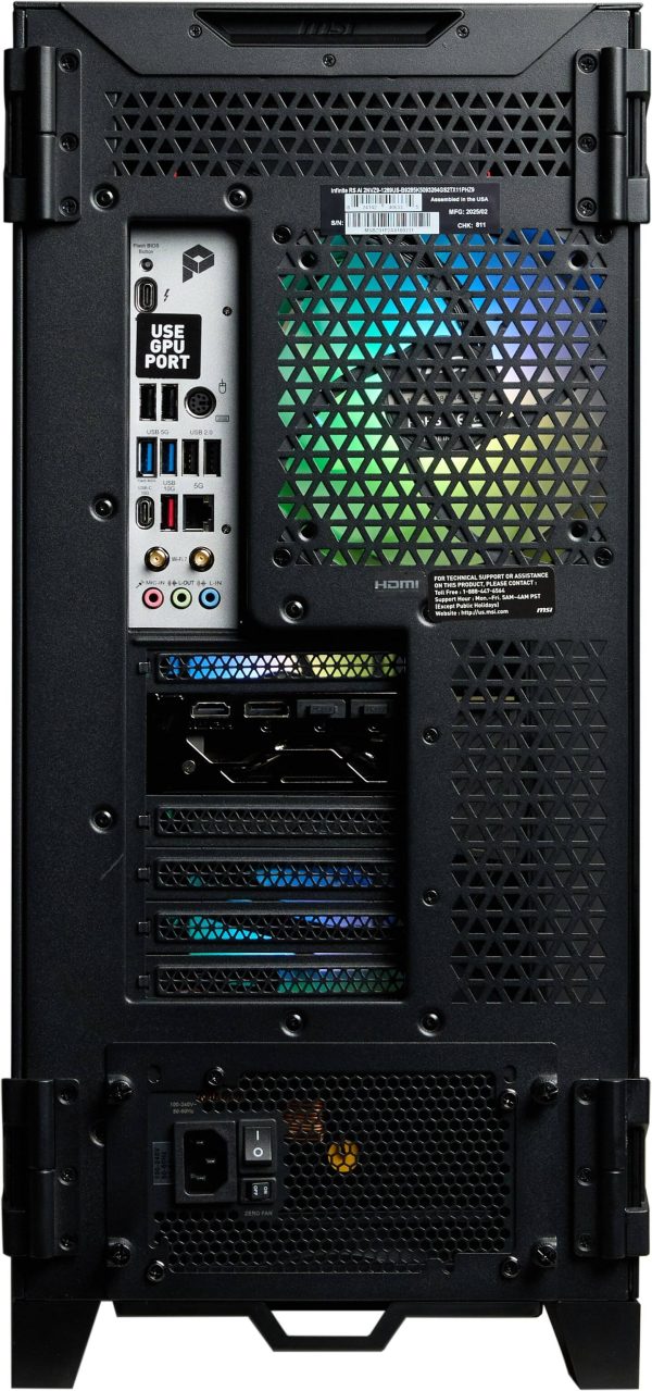 MSI Gaming Desktop AMD R9 9900X3D RTX 5070Ti 32GB-8